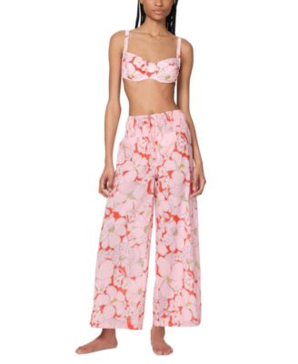 Kate Spade - Women's Printed Cotton Cover-Up Pants