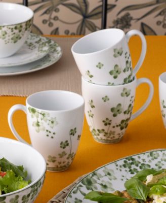 Bloomington Road 4.75" Set of 4 Mugs, Service for 4