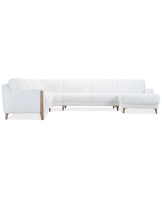 Briannie 4-Pc. Fabric Chaise Sectional, Exclusively at Macy's