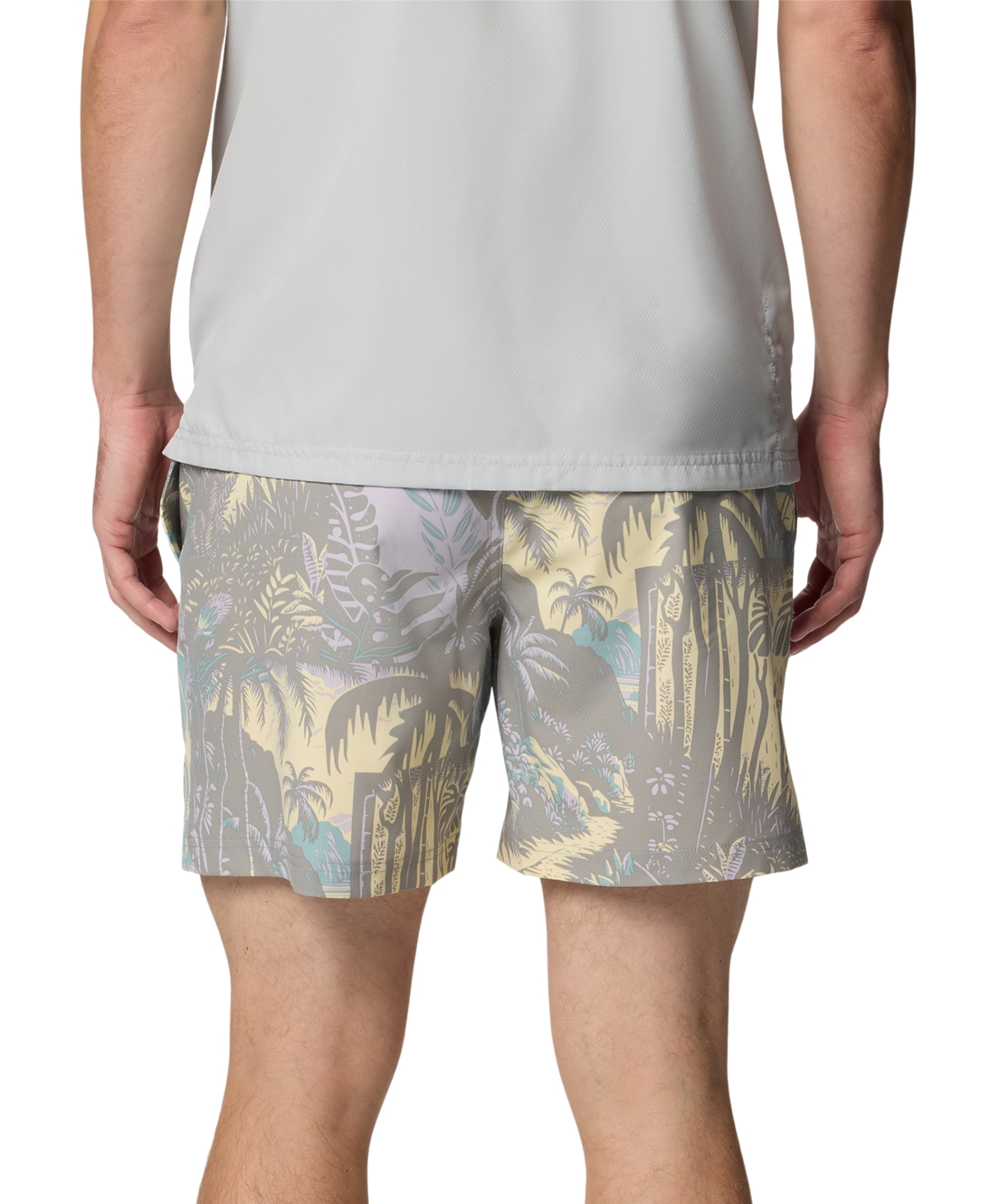 Shop Columbia Men's Pfg Rambler Printed Water Short