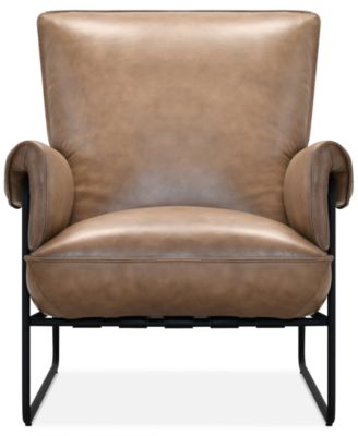 Furniture - Briannie Leather Accent Chair