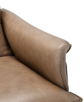 Briannie Leather Accent Chair, Exclusively at Macy's