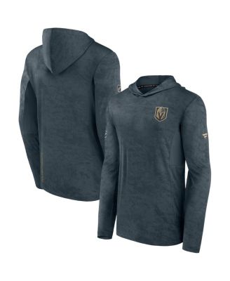 Fanatics - Men's Gray Vegas Golden Knights Authentic Pro Rink Camo Pullover Hoodie