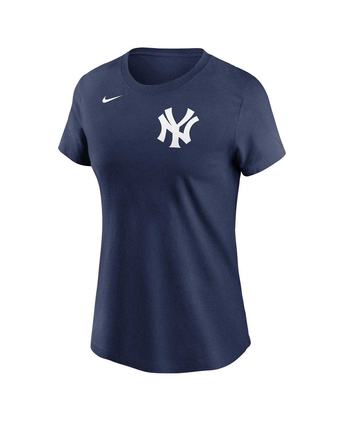Nike Women's Max Fried Navy New York Yankees Fuse Name Number T-shirt In Navy