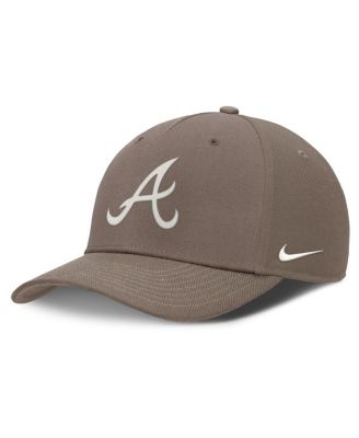 Nike - Men's Brown Atlanta Braves Rise Performance Adjustable Hat