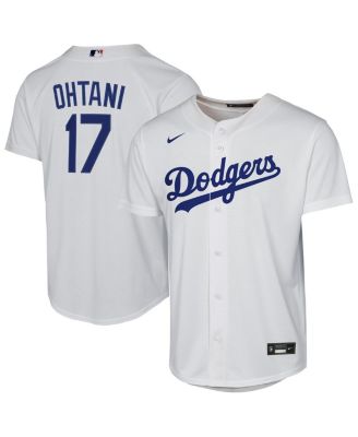 Nike - Big Boys and Girls Shohei Ohtani White Los Angeles Dodgers Home Replica Player Jersey