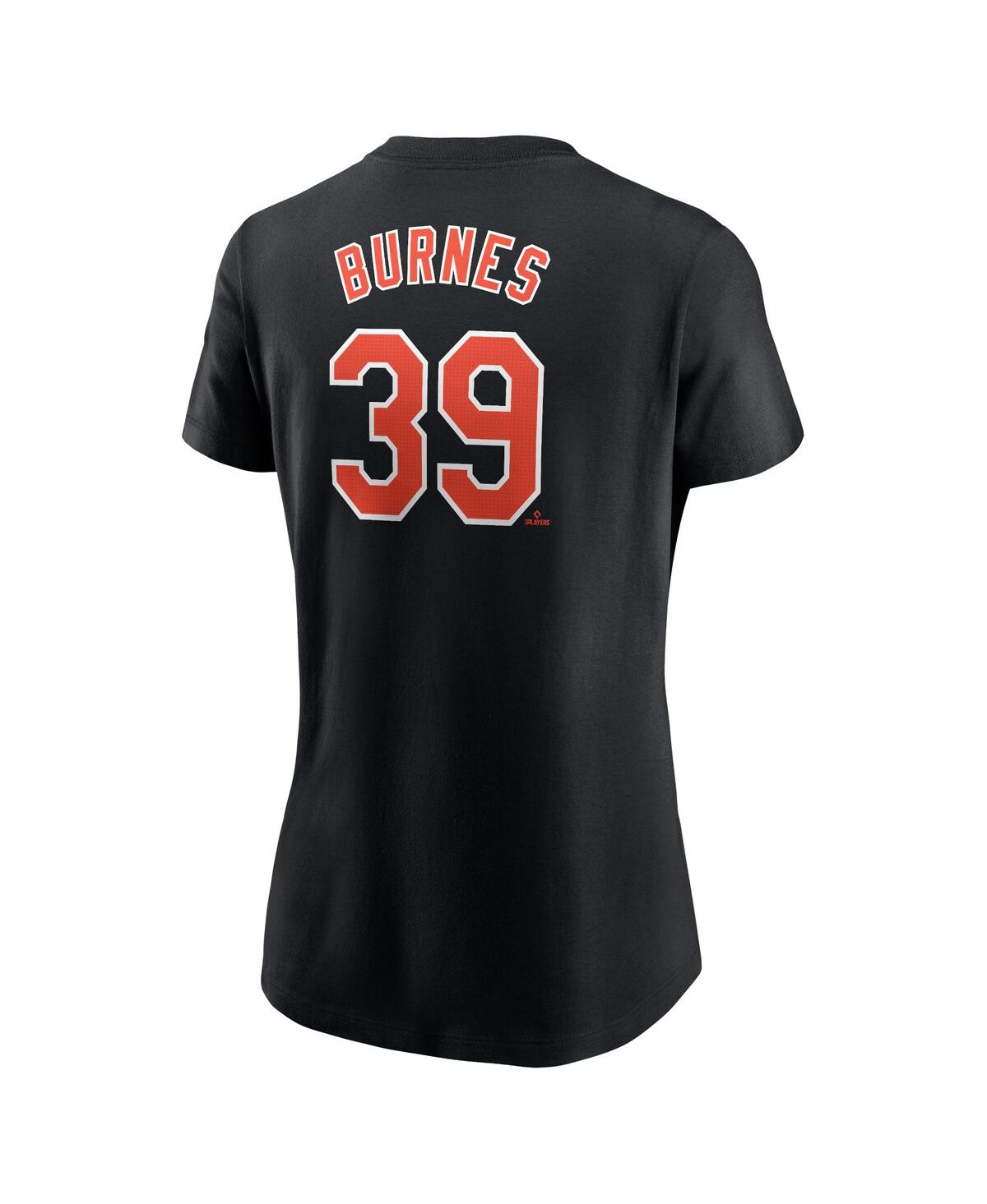 Nike Women's Corbin Burnes Black Baltimore Orioles Fuse Name Number T-shirt In Black
