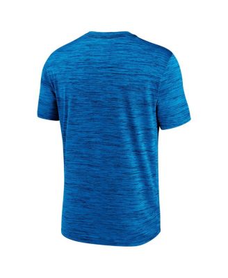 Men's Blue Miami Marlins Authentic Collection Velocity Performance Practice T-Shirt