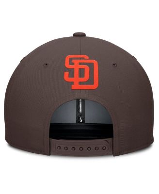 Men's Gray/Brown San Diego Padres Pro Performance Snapback Hat