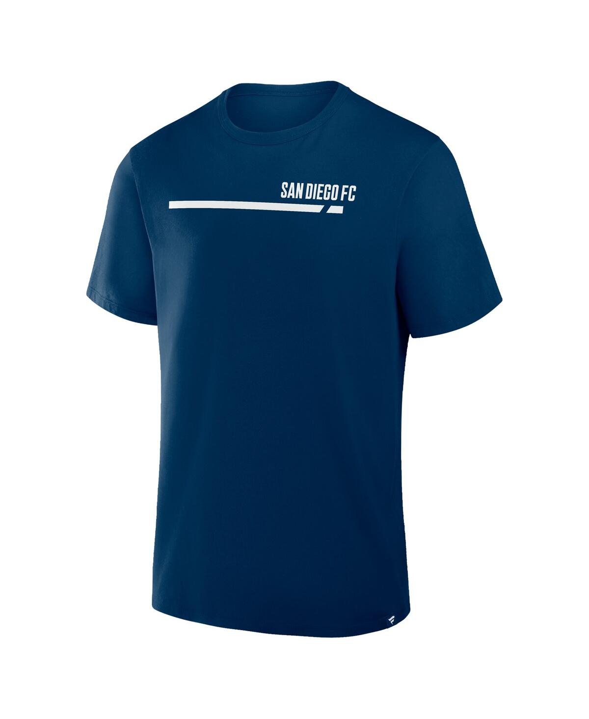 Fanatics Men's Navy San Diego Fc Corner Kick Legacy T-shirt In Navy