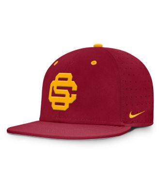 Nike - Men's Cardinal USC Trojans On-Field Dugout True Performance Fitted Hat