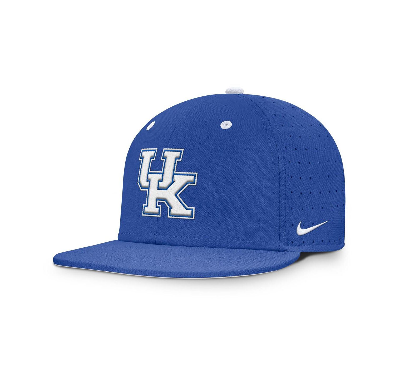 Men's Royal Kentucky Wildcats On-Field Dugout True Performance Fitted Hat