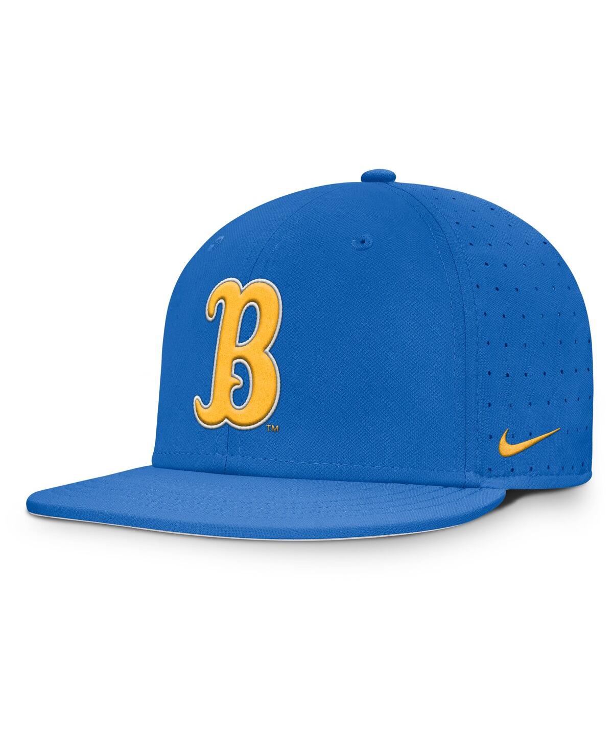 Nike Men's Blue Ucla Bruins On-field Dugout True Performance Fitted Hat In Blue