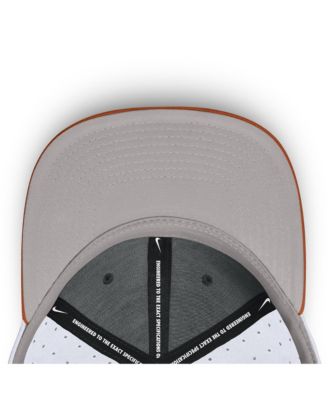 Men's White Texas Longhorns On-Field Dugout True Performance Fitted Hat