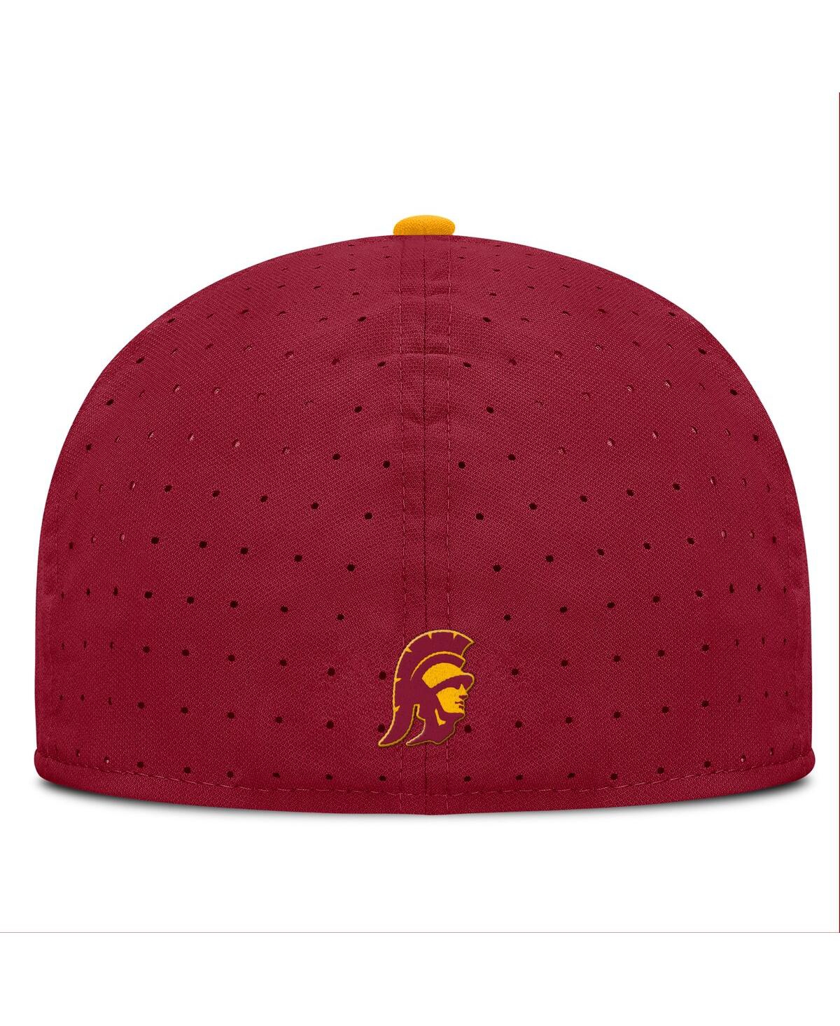 Nike Men's Cardinal Usc Trojans On-field Dugout True Performance Fitted Hat In Cardinal