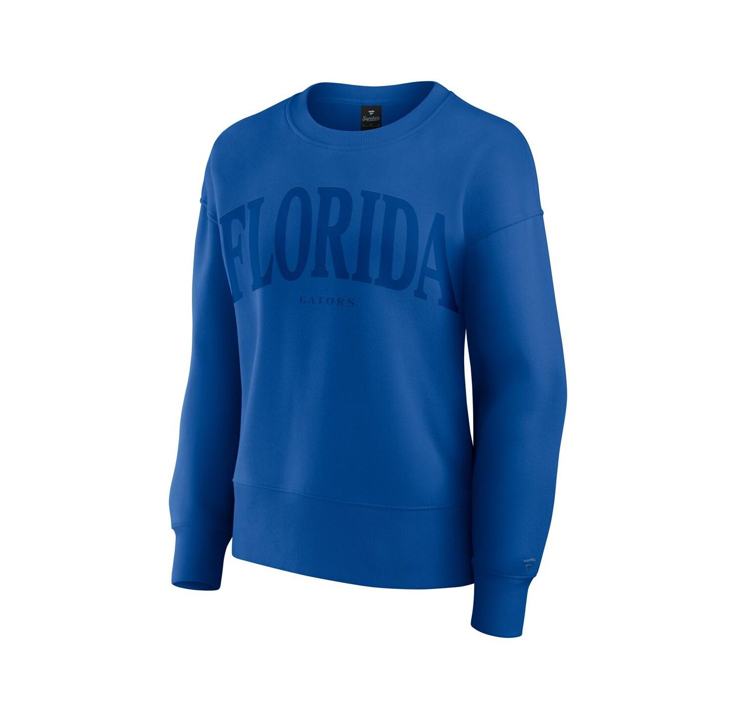 Women's Royal Florida Gators Supersoft Flow Fleece Pullover Sweatshirt