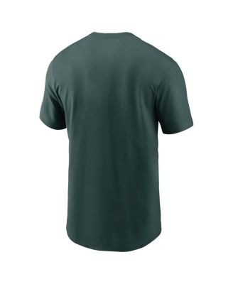 Men's Green Michigan State Spartans Softball T-Shirt