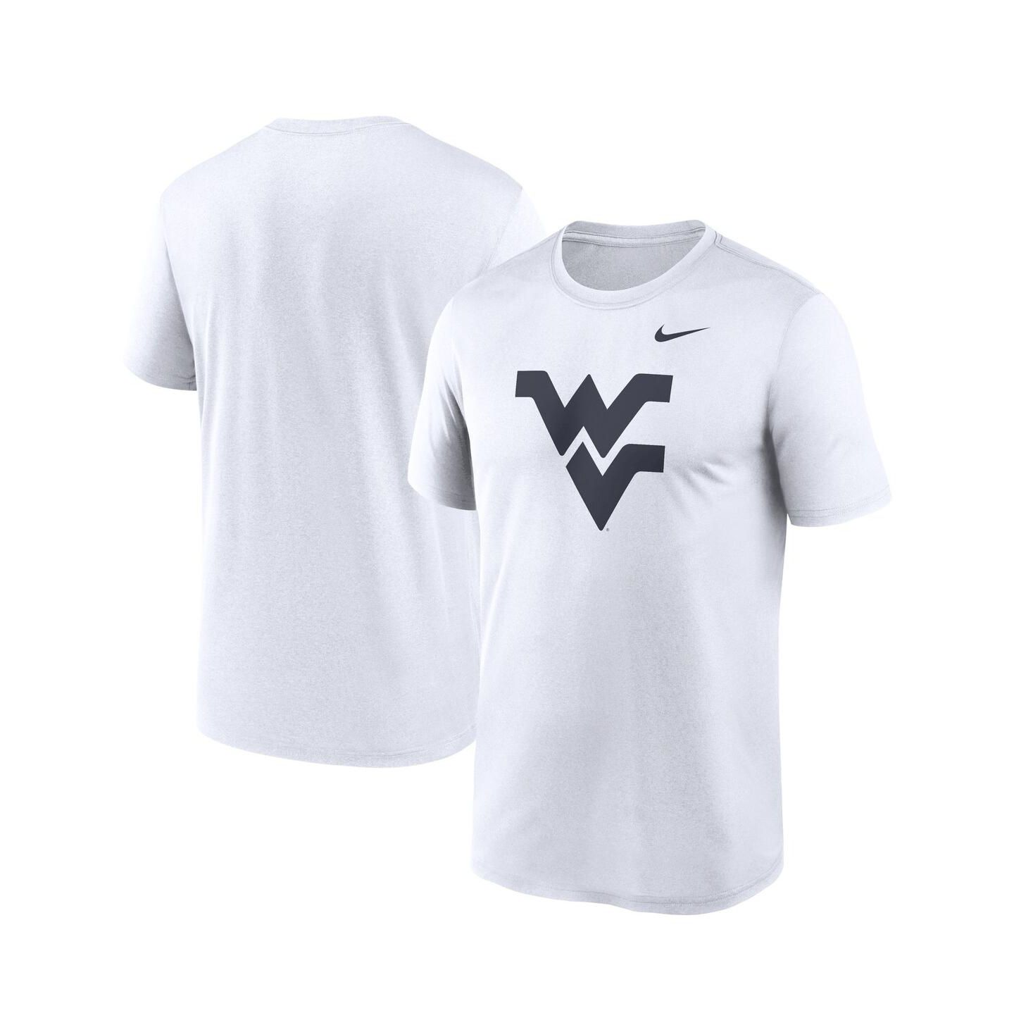 Мужская футболка Nike White West Virginia Mountaineers Primetime Legend Logo — фото 1