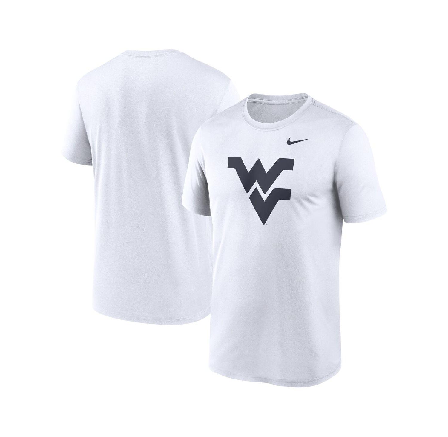 Men's White West Virginia Mountaineers Primetime Legend Logo T-Shirt