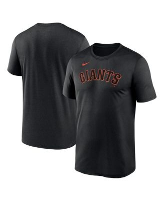 Nike - Men's Black San Francisco Giants Fuse Legend T-Shirt