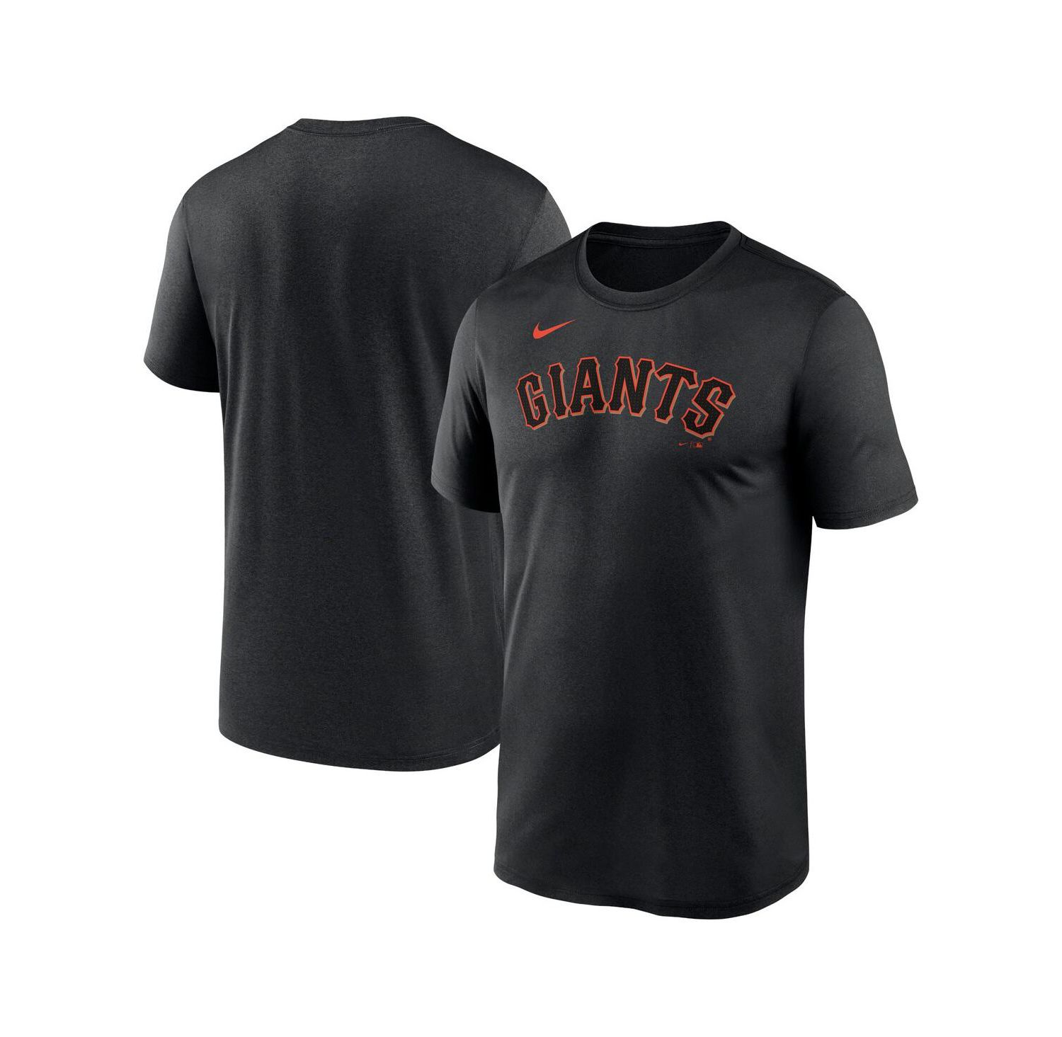 Men's Black San Francisco Giants Fuse Legend T-Shirt