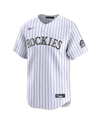 Men's White Colorado Rockies Home Limited Player Jersey