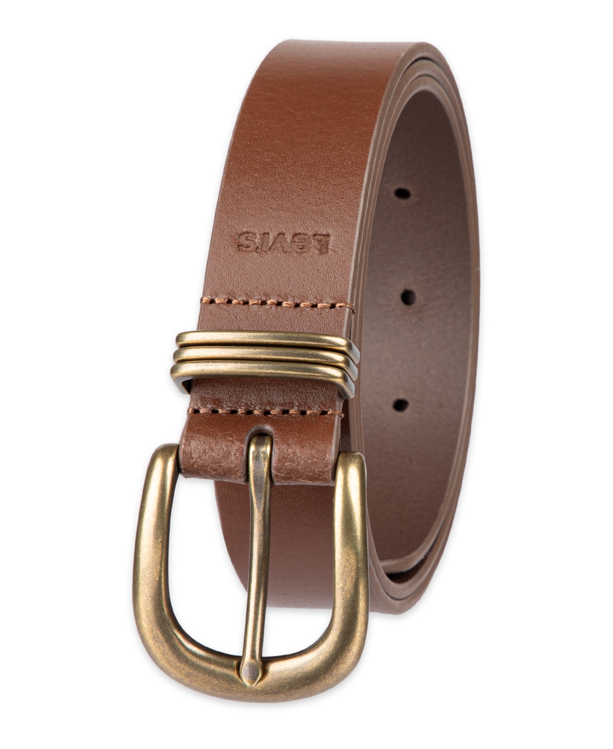 Shop Levi's 30mm 3x Metal Loops In Light Brow