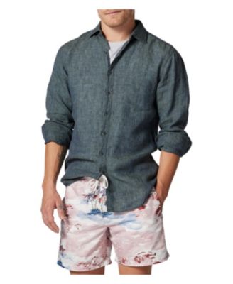 Men's Coromandel Sport Fit Linen Shirt