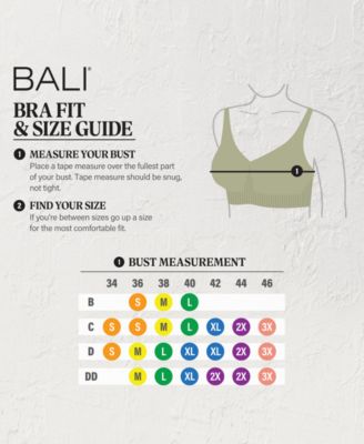 Comfort Revolution ComfortFlex Fit Seamless 2-ply Wireless Bra 3484