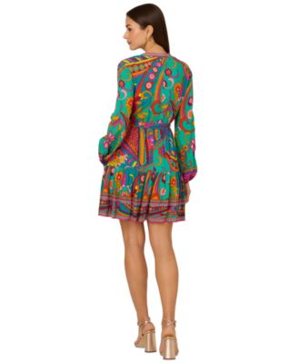 by Adrianna Papell Women's Printed Shirtdress