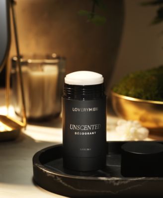 LoveryMen Unscented Deodorant Stick, 2.6 oz.