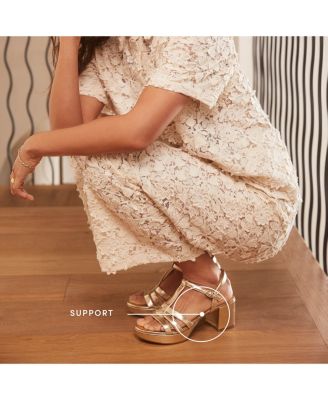 Women's Rio Strappy Platform Block Heel Dress Sandals