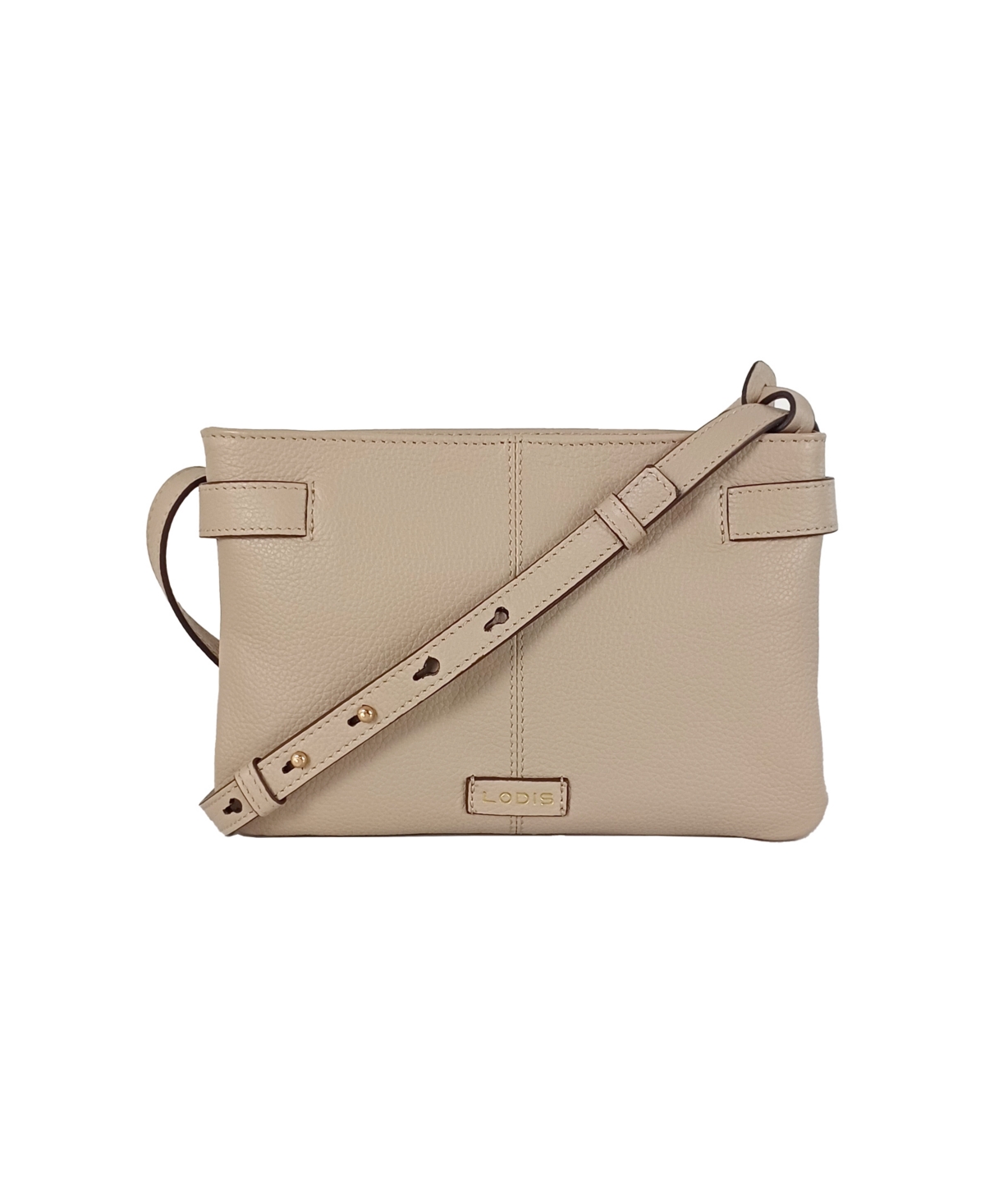 Shop Lodis Nova Small Crossbody Bag In Safari