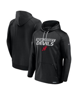 Fanatics - Men's Black New Jersey Devils Authentic Pro Alternate Fleece Pullover Hoodie