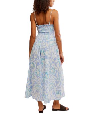 Women's Sweet Nothings Cotton Smocked Maxi Dress