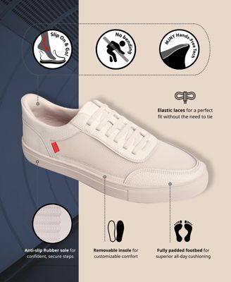 Womens Columbia Street Hands-Free Slip On Technology Fashion Sneakers