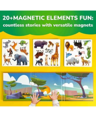 Travel Magnetic Puzzles – 20+Pcs Fun Travel Game Toy for Kids Ages 3-5
