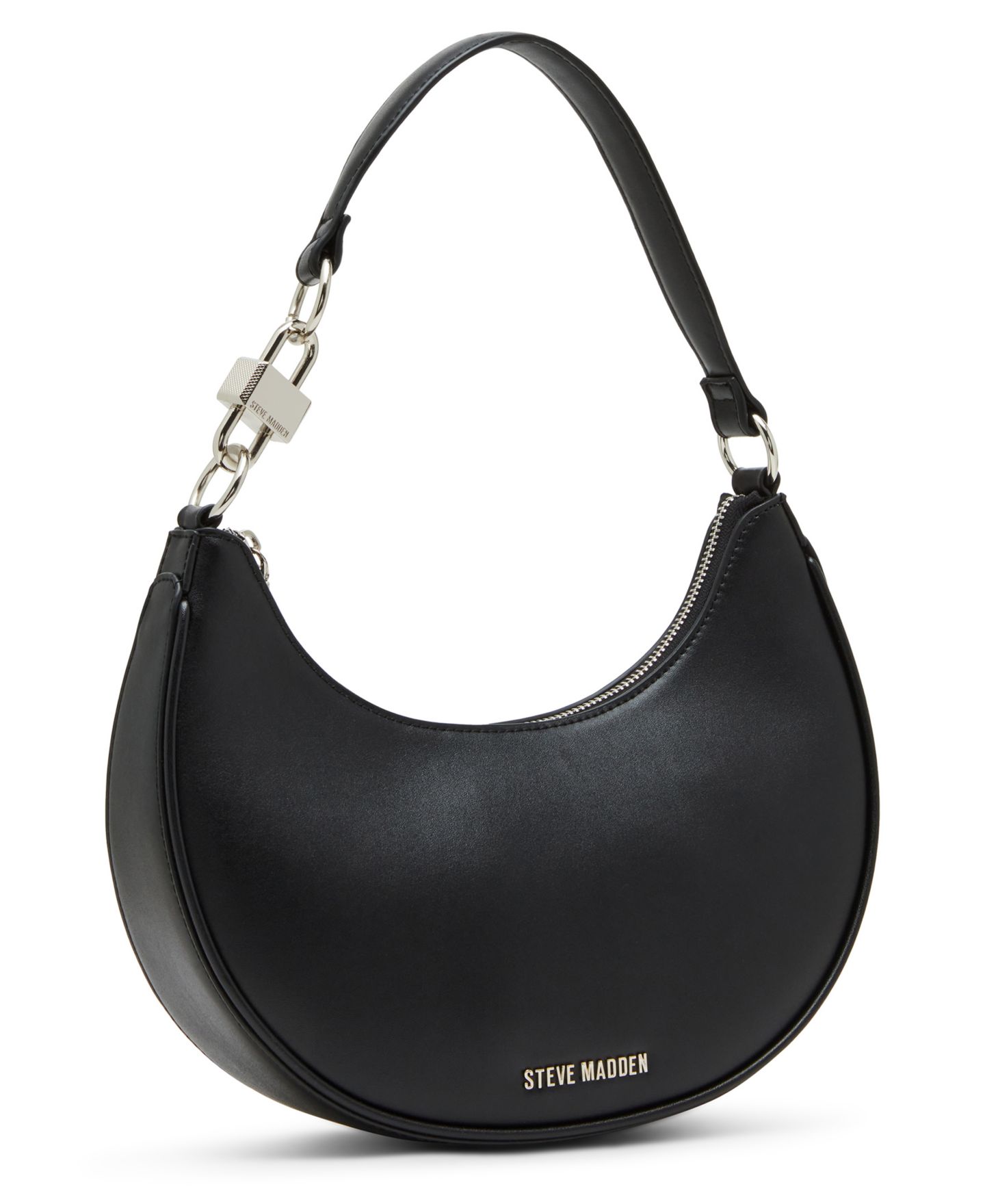 Женская сумка Steve Madden Lohan Small Hobo Handbag, цвет: Чёрный — фото 2