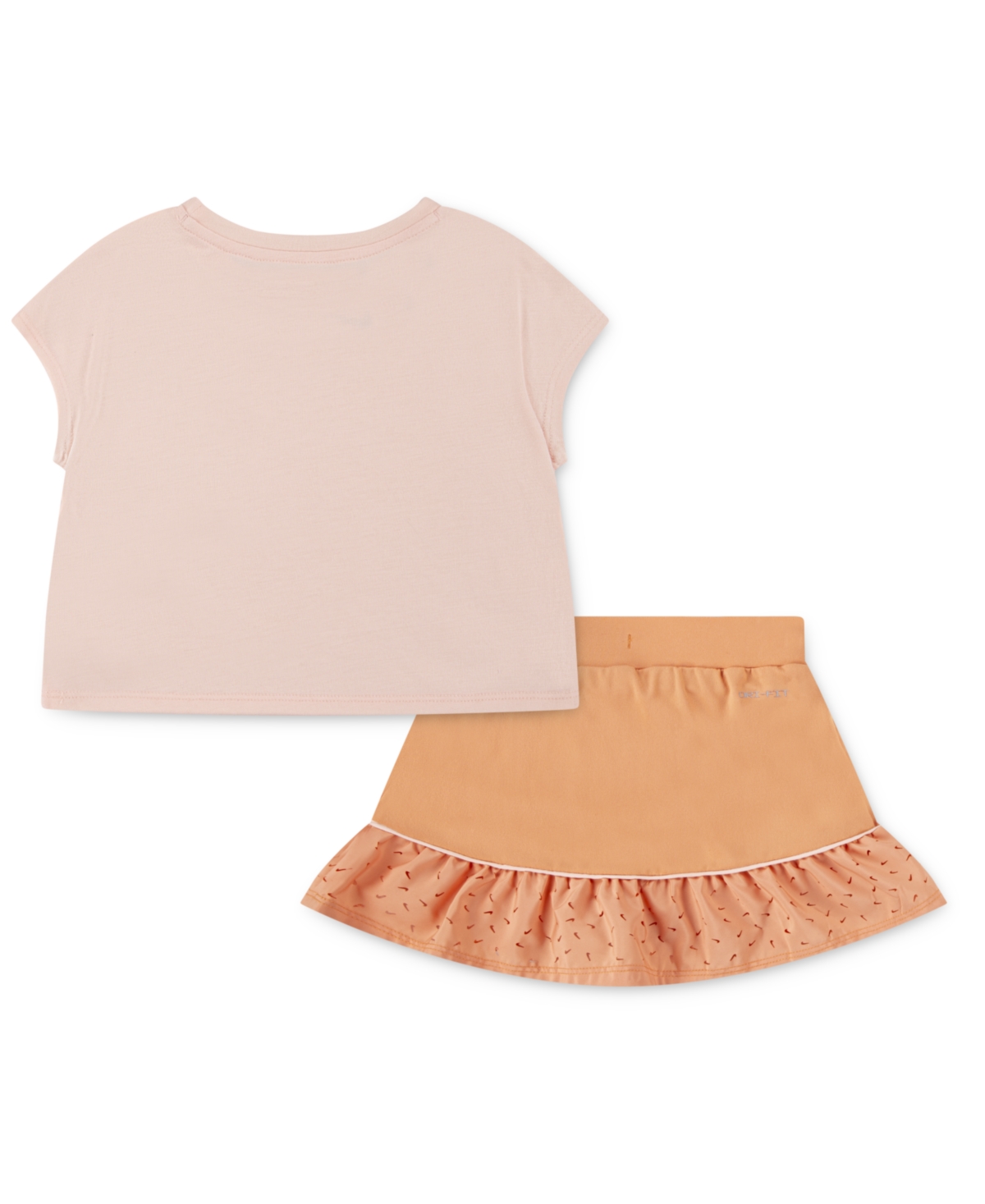 Nike Toddler Girls 2-piece Sunny Swoosh Scooter Set In Apricot Agate