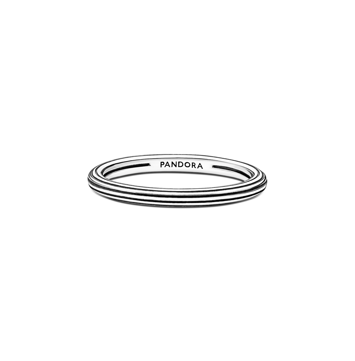 Pandora Sterling Silver Stable Me Statement Ring In Sterling Silver