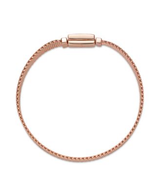 Gold-Plated Reflexions Long Clasp Pav&eacute; Bracelet