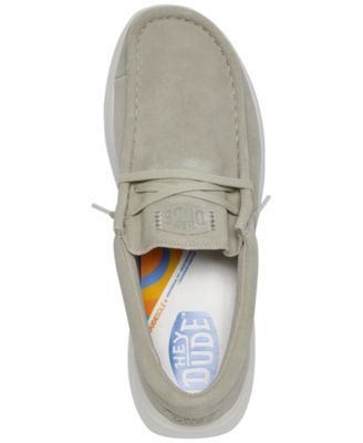 Men's Wally Comfort Suede Casual Sneakers from Finish Line