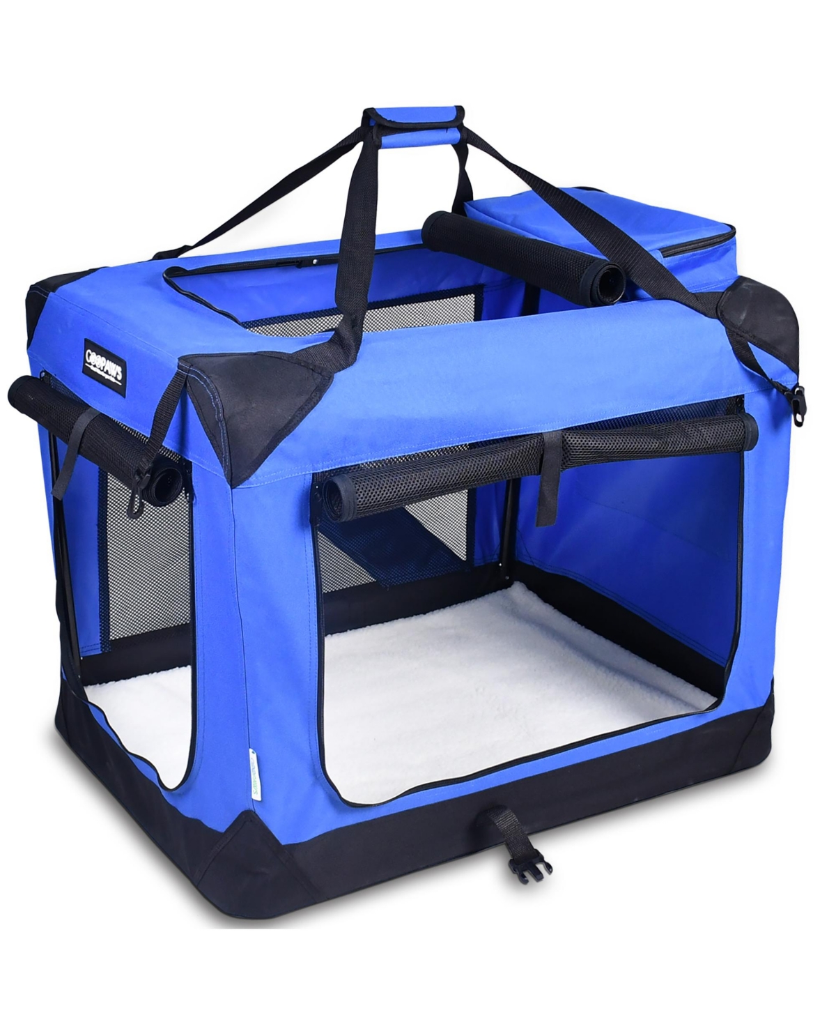 Soft Pet Crate: 30" - Blue