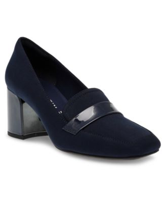 Women's Telepathy Block Heel Tailored Pumps