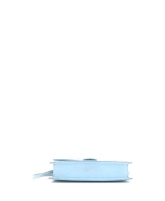 Long Le Bambino Flap Shoulder Bag Suede