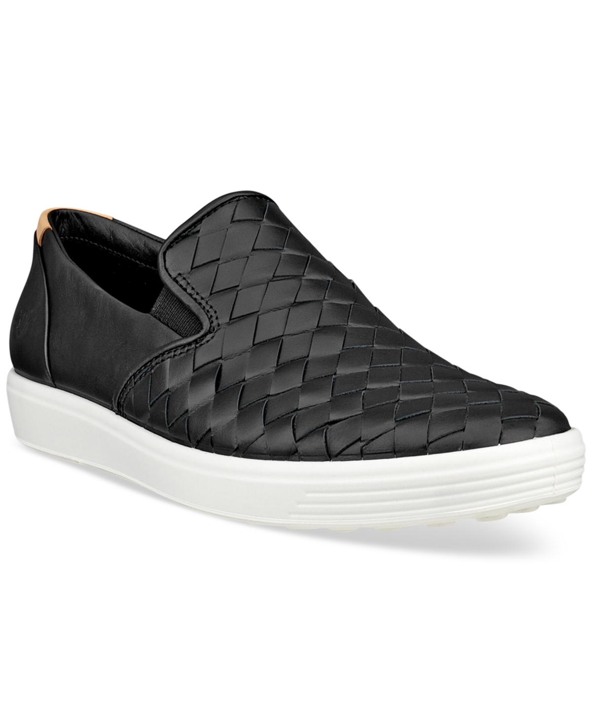 Women's Soft 7 Woven 3.0 Slip-On Sneakers - Black