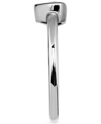 Cubic Zirconia Heart Adjustable Toe Ring in Sterling Silver (also in 18k Gold-Plated Sterling Silver), Exclusively at Macy's