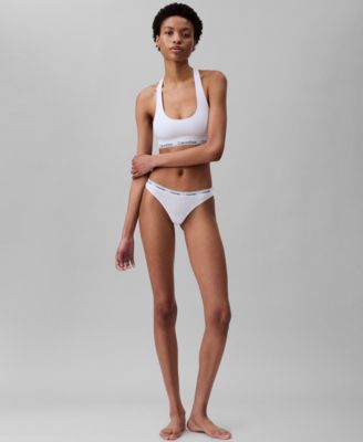 Women's Modern Logo 3-Pack Thong Underwear QD5209