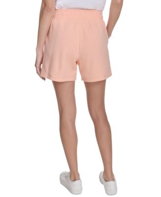 Women's French Terry Smocked-Waist Shorts