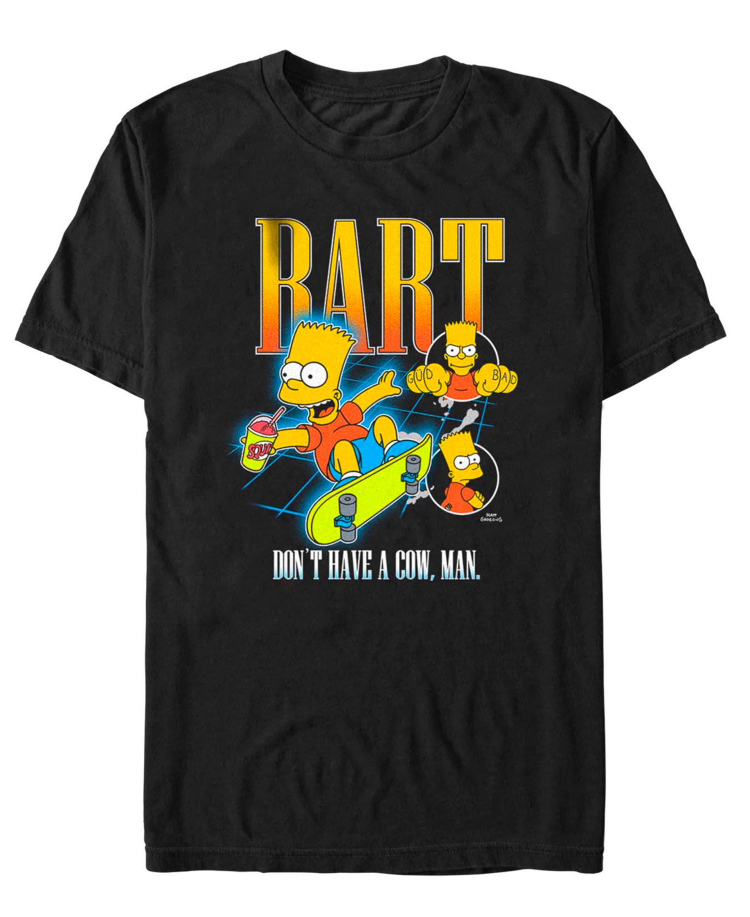 Men's Bart Flying Short Sleeve T-Shirt